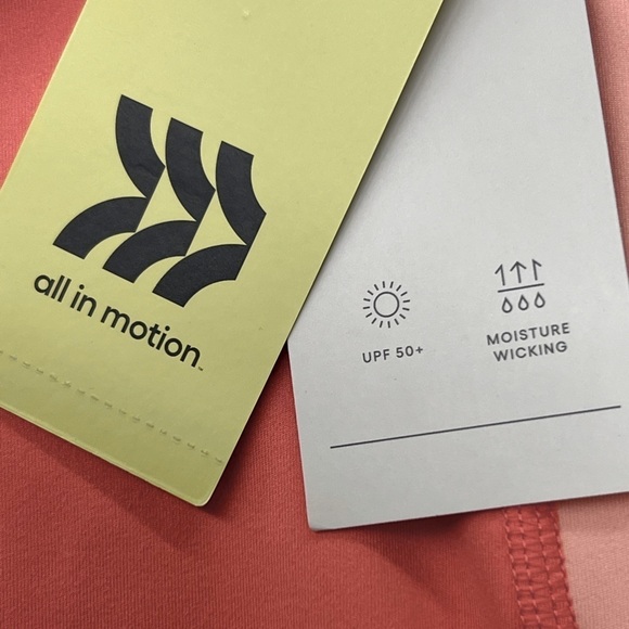 All In Motion - Girls High Rise Colorblock Leggings - XL (14/16) - Picture 7 of 10